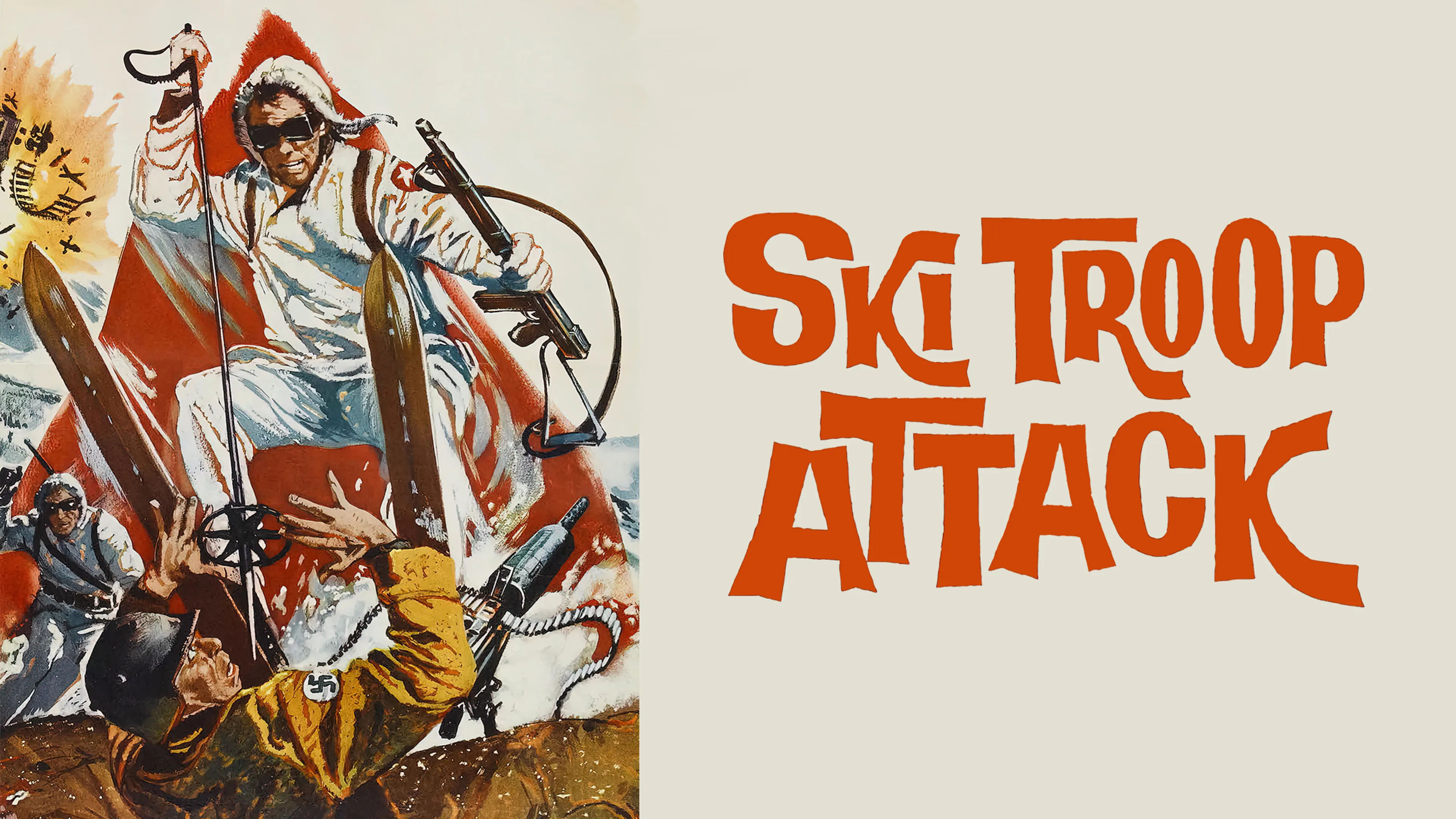 Ski Troop Attack poster